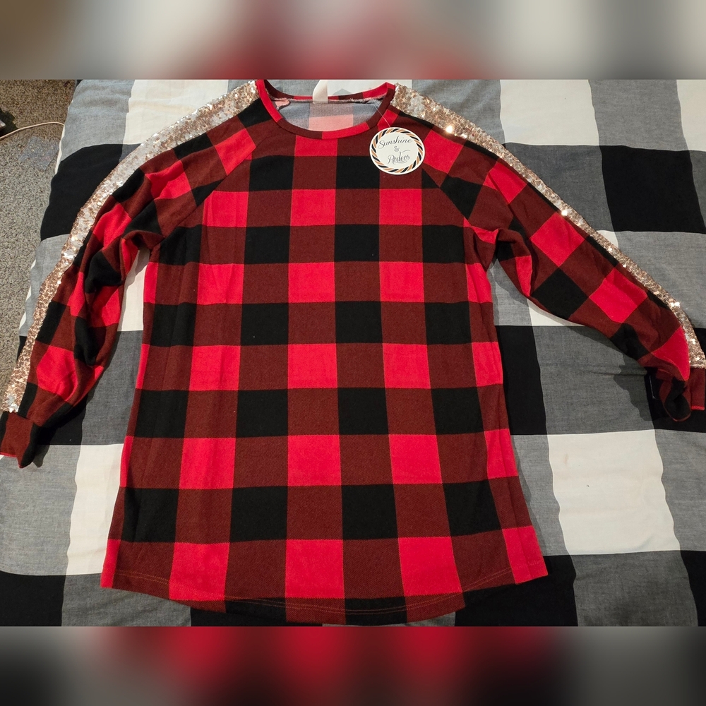 Sunshine & Rodeos Buffalo Plaid Shirt